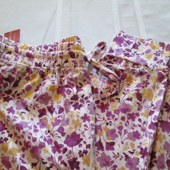 State of Day Printed Jogger Pajama Pants Pressed Raport NWT Sz M - Picture 5 of 7